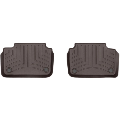 WEATHERTECH - 4715253 -  2nd Row Cocoa Molded Floor Liner pa1