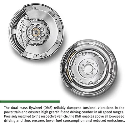 Flywheel by LUK - DMF027 pa8