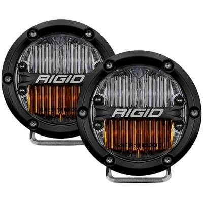 RIGID INDUSTRIES - 36122 - Round Fog Beam White/Amber LED Lights pa1