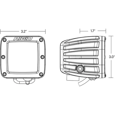 Fog Light by RIGID INDUSTRIES - 504815 pa2