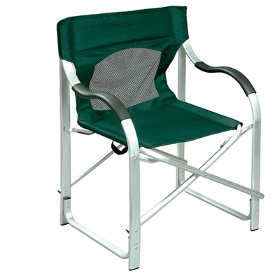 FAULKNER - 43946 - Aluminum Directors Chair Green pa1