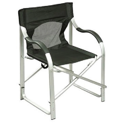 FAULKNER - 43948 - Aluminum Directors Chair Black pa2