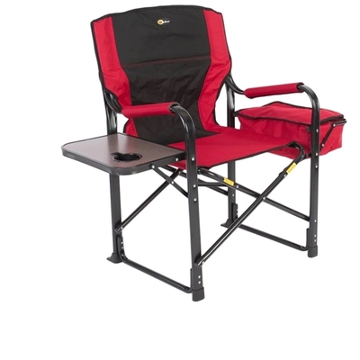 FAULKNER - 49582 - El Capitan Folding Directors Chair Burgundy/Black pa2