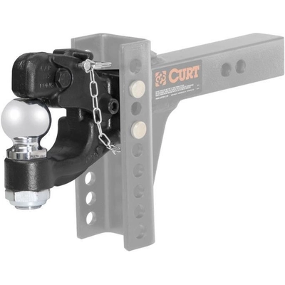 Forged Pintle With Ball by CURT MANUFACTURING - 45919 pa3