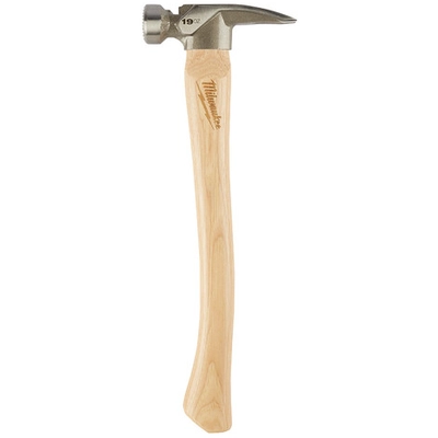 MILWAUKEE - 48-22-9419 - 19oz Milled Face Hickory Handle Framing Hammer pa1