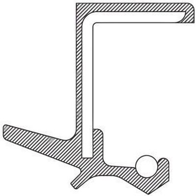 NATIONAL OIL SEALS - 223553 - Joint d'essieu avant pa4