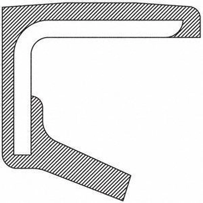 Joint d'essieu avant de NATIONAL OIL SEALS - 710330 pa2