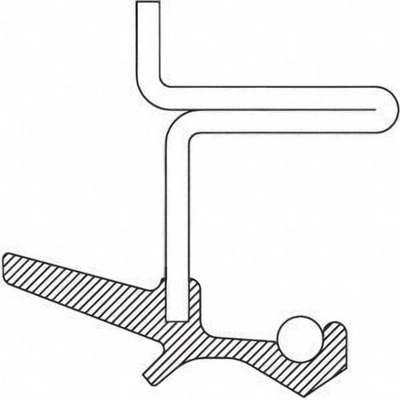 Joint d'essieu avant by NATIONAL OIL SEALS - 710428 pa2