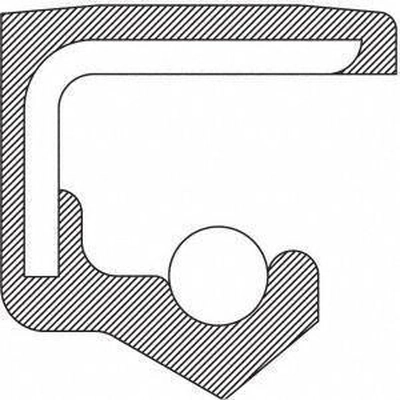 Joint de fusée d'essieu avant by NATIONAL OIL SEALS - 710414 pa2