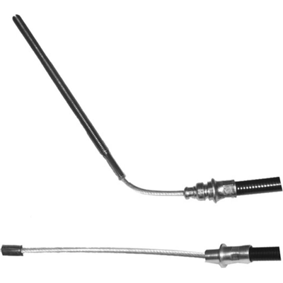 Front Brake Cable by WORLDPARTS - 136524 pa3