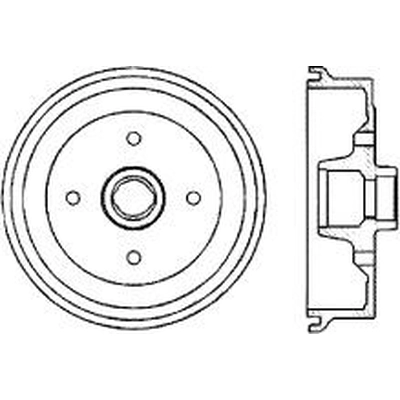 Front Brake Drum by CENTRIC PARTS - 123.33005 pa2