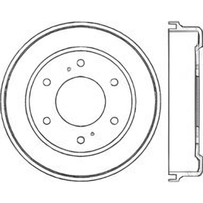 Front Brake Drum by CENTRIC PARTS - 123.42005 pa1