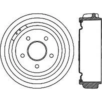 CENTRIC PARTS - 123.62003 - Tambour de frein avant pa2