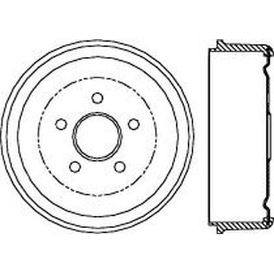 Front Brake Drum by CENTRIC PARTS - 123.63003 pa2