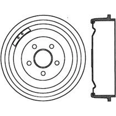 Front Brake Drum by CENTRIC PARTS - 123.63007 pa2