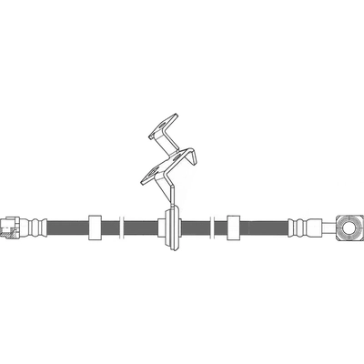 Front Brake Hose by CENTRIC PARTS - 150.35020 pa4