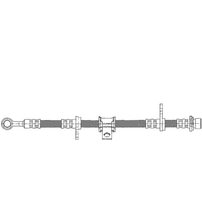Front Brake Hose by CENTRIC PARTS - 150.40040 pa3