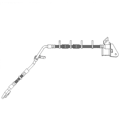 Front Brake Hose by CENTRIC PARTS - 150.58016 pa4