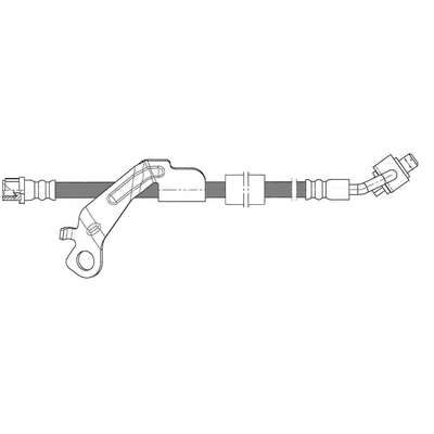 Front Brake Hose by CENTRIC PARTS - 150.62175 pa1