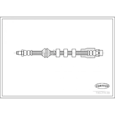 CORTECO - 19031638 - Brake Hose pa1