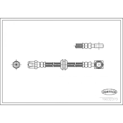 CORTECO - 19032373 - Brake Hose pa2