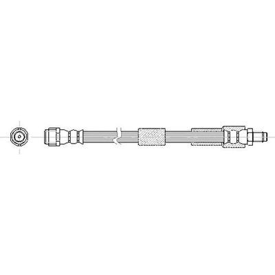 Front Brake Hose by CORTECO - 19034260 pa1