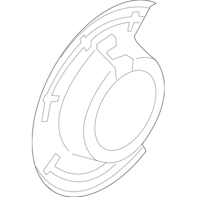 Front Brake Shield by MOTORCRAFT - BRDS2 pa2