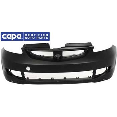 Front Bumper Cover - HO1000249C Capa Certified Capa Certified pa6