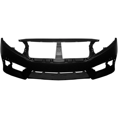 Front Bumper Cover - HO1000306C Capa Certified pa1