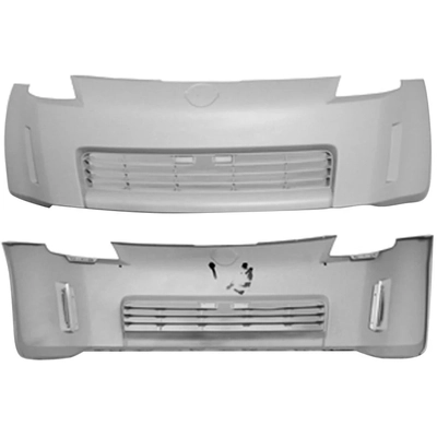 Front Bumper Cover by SHERMAN PARTS - 1639A-87Q-0 pa1