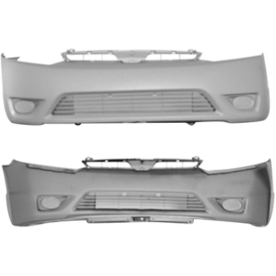Front Bumper Cover by SHERMAN PARTS - 2912-87-1 pa1