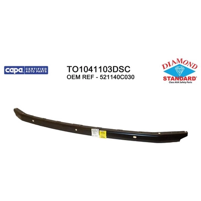 Front Bumper Cover Support - TO1041103DSC pa1