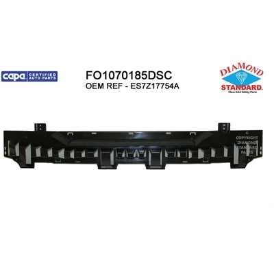 Front Bumper Energy Absorber - FO1070185DSC pa1