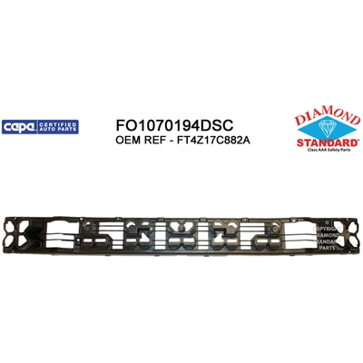 Front Bumper Energy Absorber - FO1070194DSC pa1