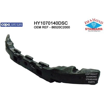 Front Bumper Energy Absorber - HY1070140DSC pa1
