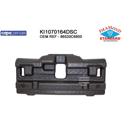 Front Bumper Energy Absorber - KI1070164DSC pa1