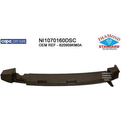 Front Bumper Energy Absorber - NI1070160DSC pa1