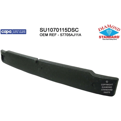Front Bumper Energy Absorber - SU1070115DSC pa1