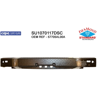 Front Bumper Energy Absorber - SU1070117DSC pa1