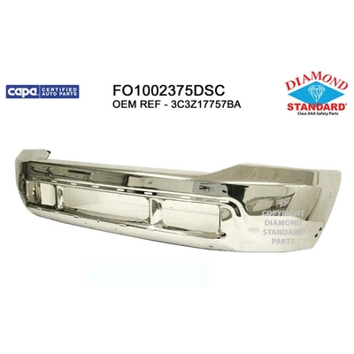 Front Bumper Face Bar - FO1002375DSC pa3