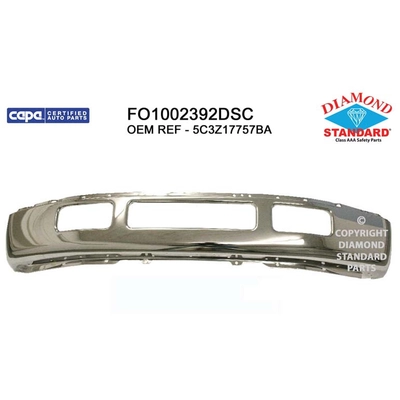 Front Bumper Face Bar - FO1002392DSC pa3