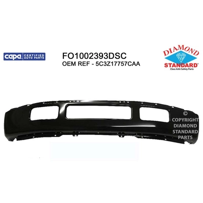 Front Bumper Face Bar - FO1002393DSC pa1