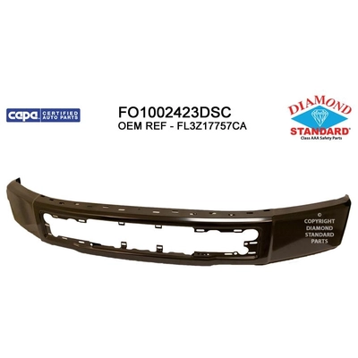 Front Bumper Face Bar - FO1002423DSC pa1