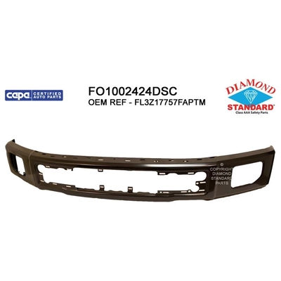 Front Bumper Face Bar - FO1002424DSC pa1