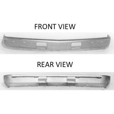 Front Bumper Face Bar - GM1002177DSC pa1