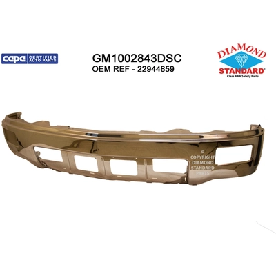 Front Bumper Face Bar - GM1002843DSC pa1