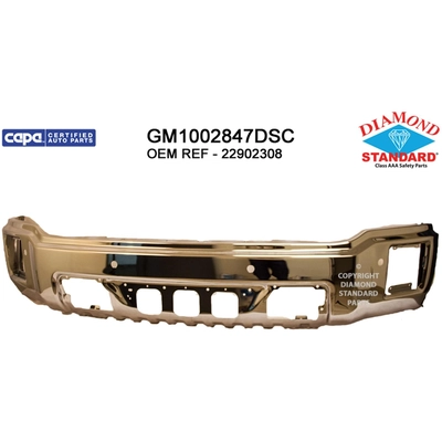 Front Bumper Face Bar - GM1002847DSC pa1