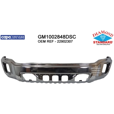 Front Bumper Face Bar - GM1002848DSC pa1
