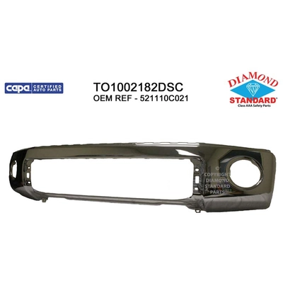 Front Bumper Face Bar - TO1002182DSC pa1