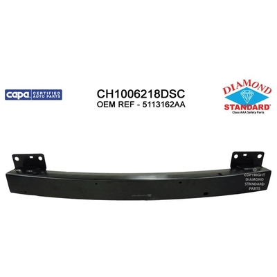 Front Bumper Reinforcement - CH1006218DSC pa1